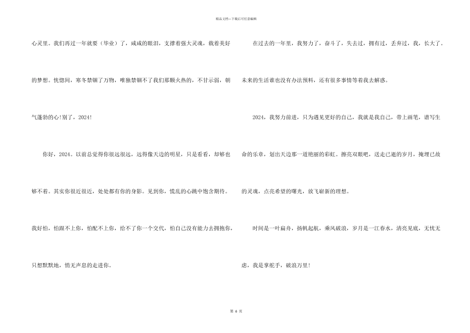 总结2024展望2024素材_第2页