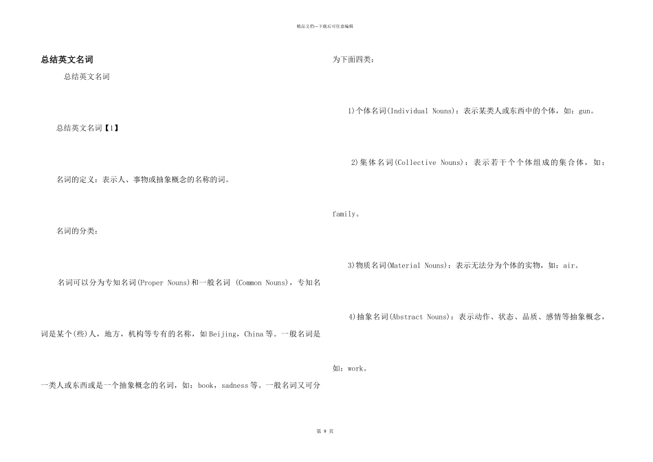 总结英文名词_第1页