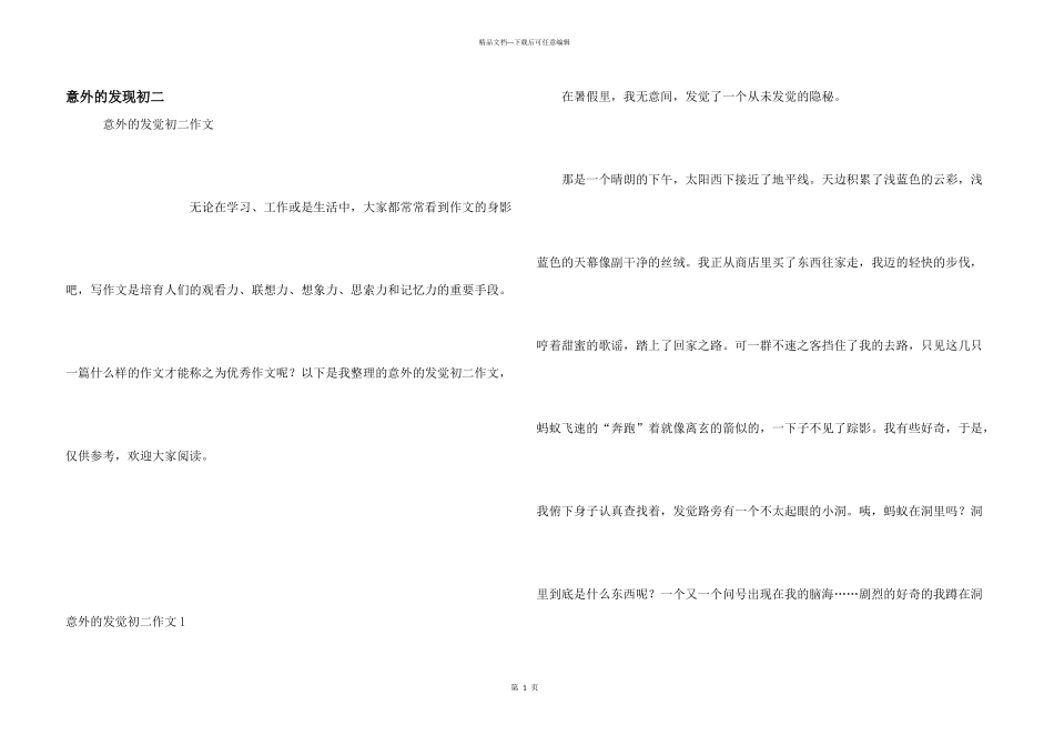 意外的发现初二_第1页