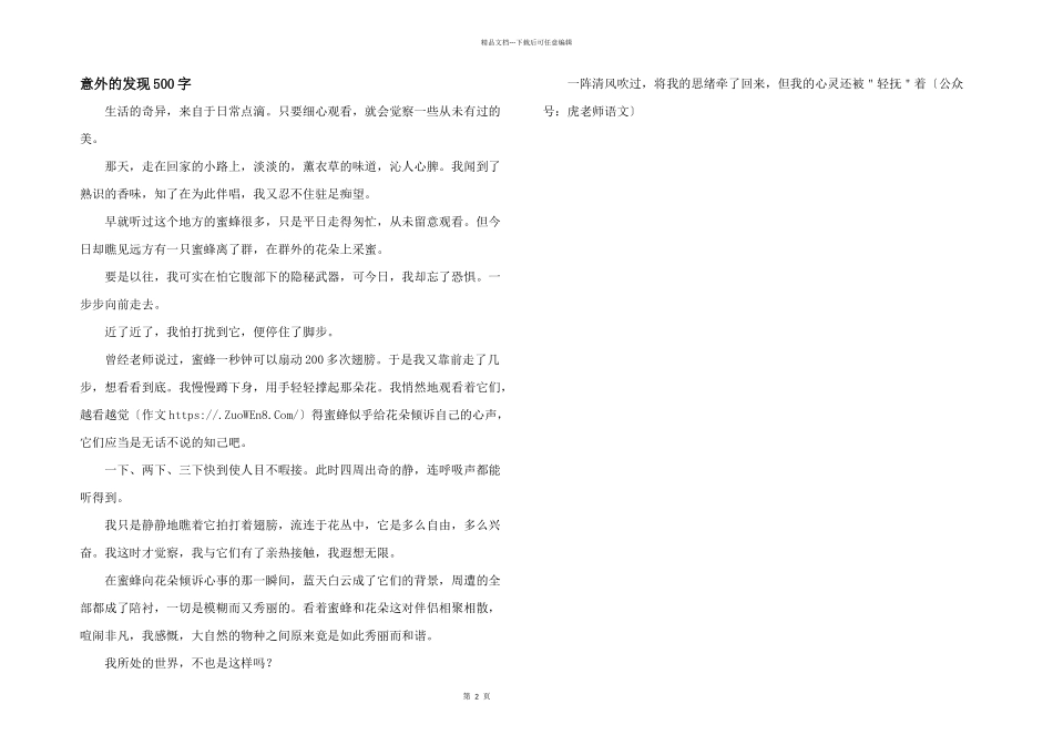 意外的发现500字_第1页