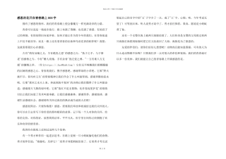 感恩的花开在青春路上800字