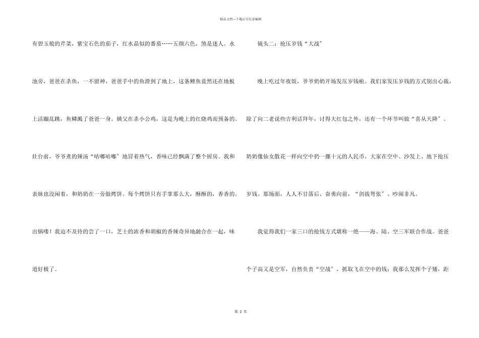 我们的节日春节_第2页