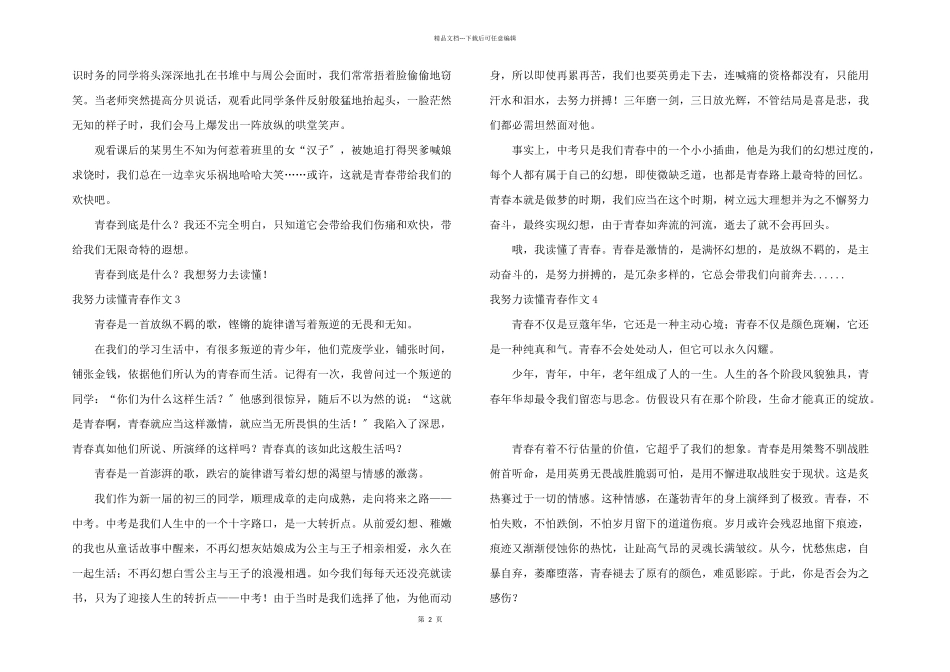 我努力读懂青春_第2页
