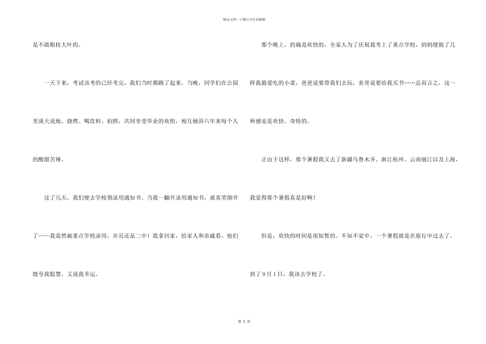 我和小升初的故事_第2页