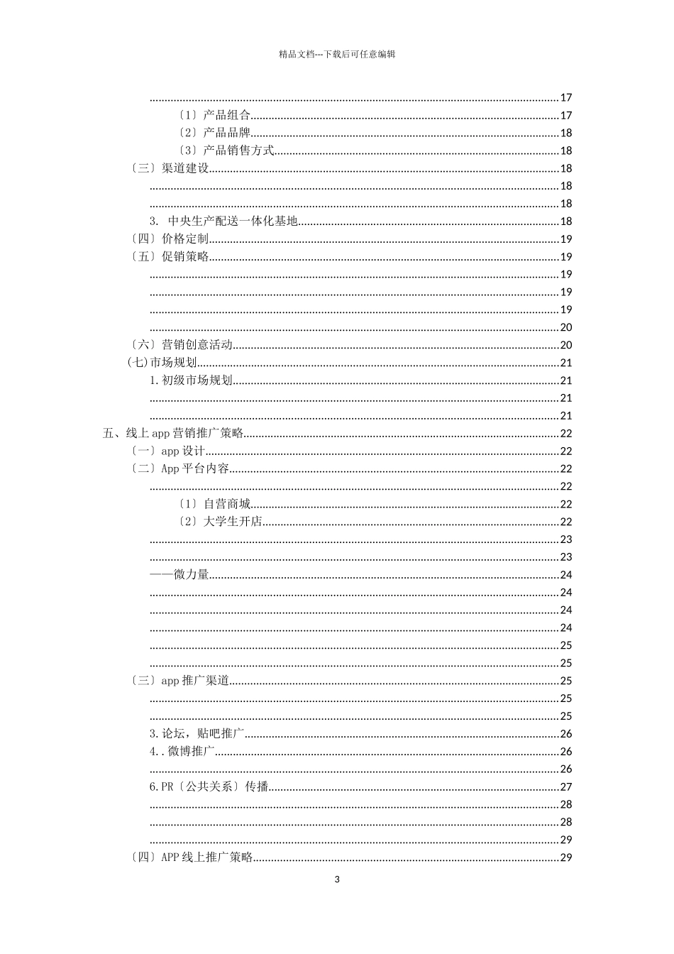 我是糕手营销策划方案_第3页