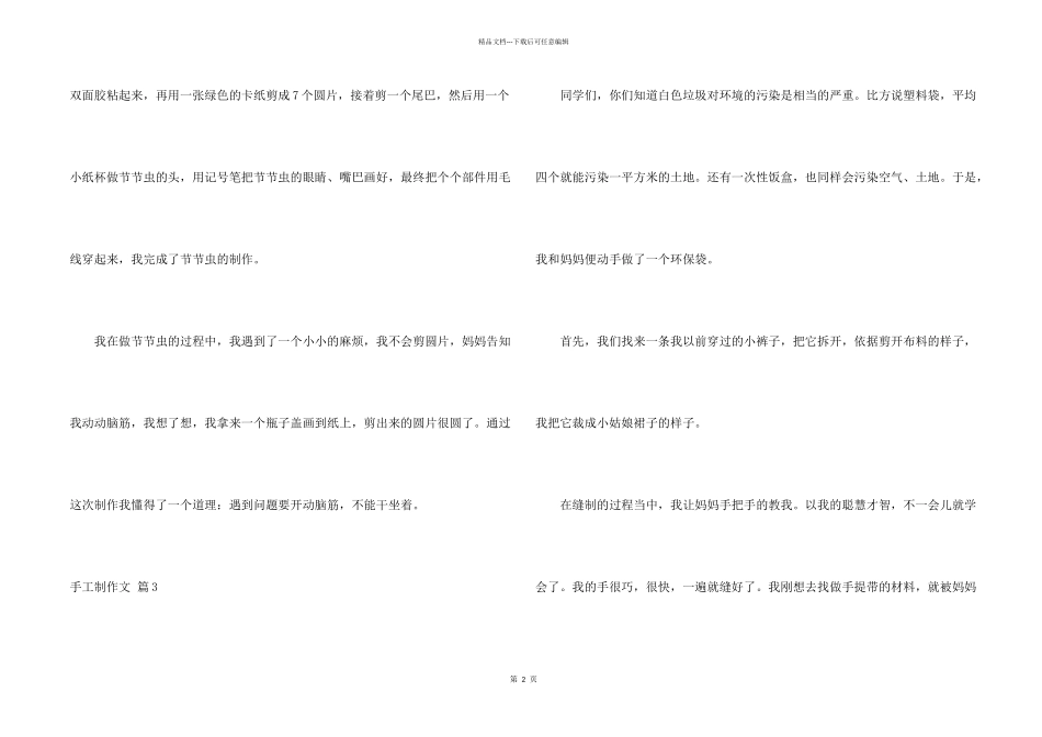 手工制集合十篇_第2页