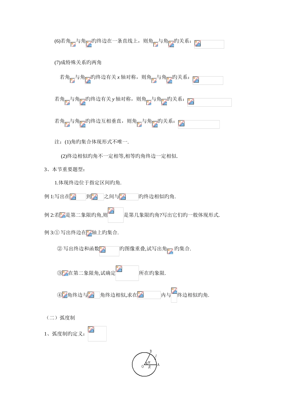 2025年必修四三角函数知识点总结_第2页