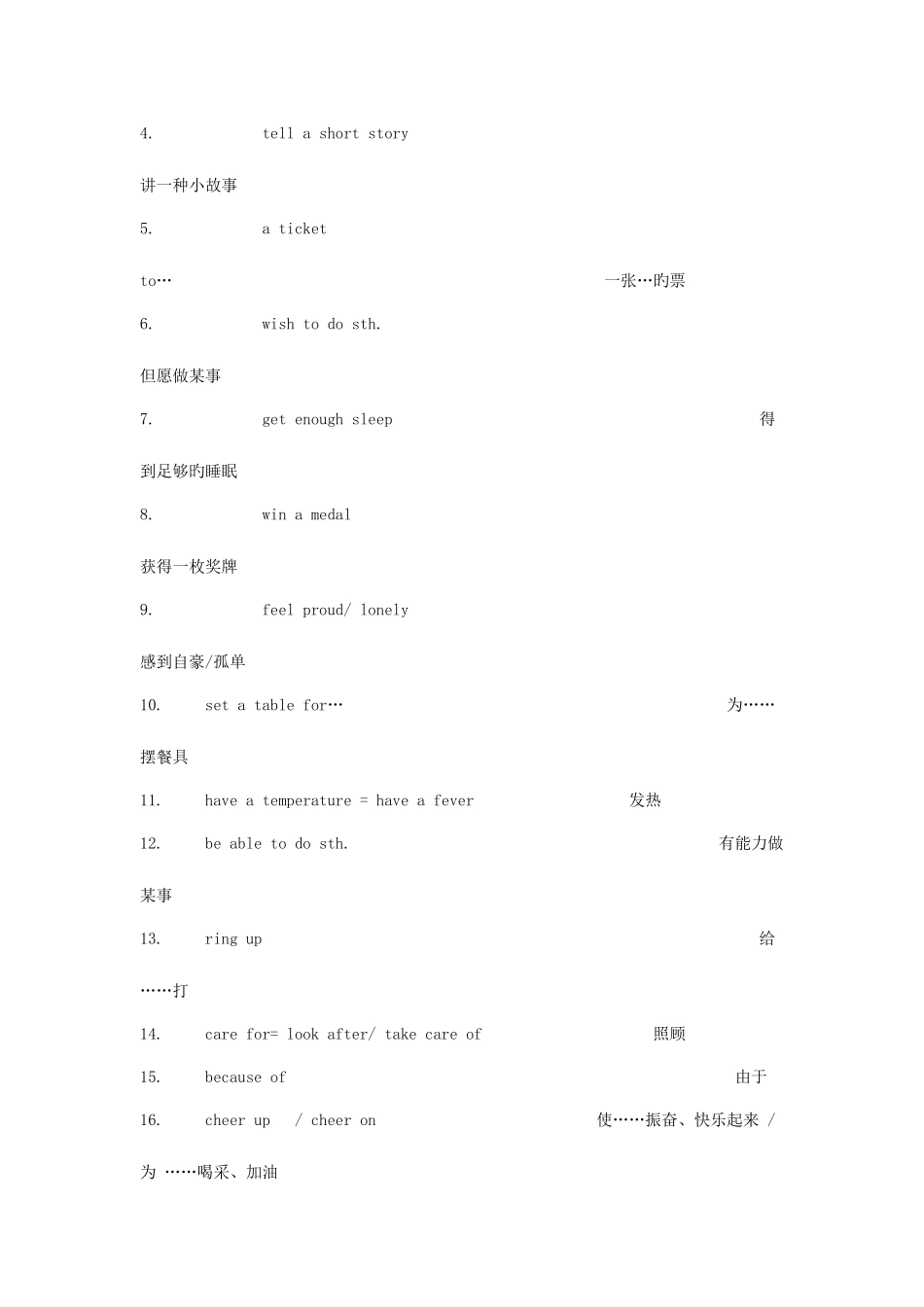 2025年八年级英语仁爱版下册语言知识点归纳_第2页