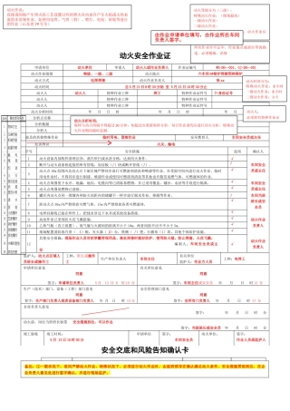 2025年八大作业票填写规范