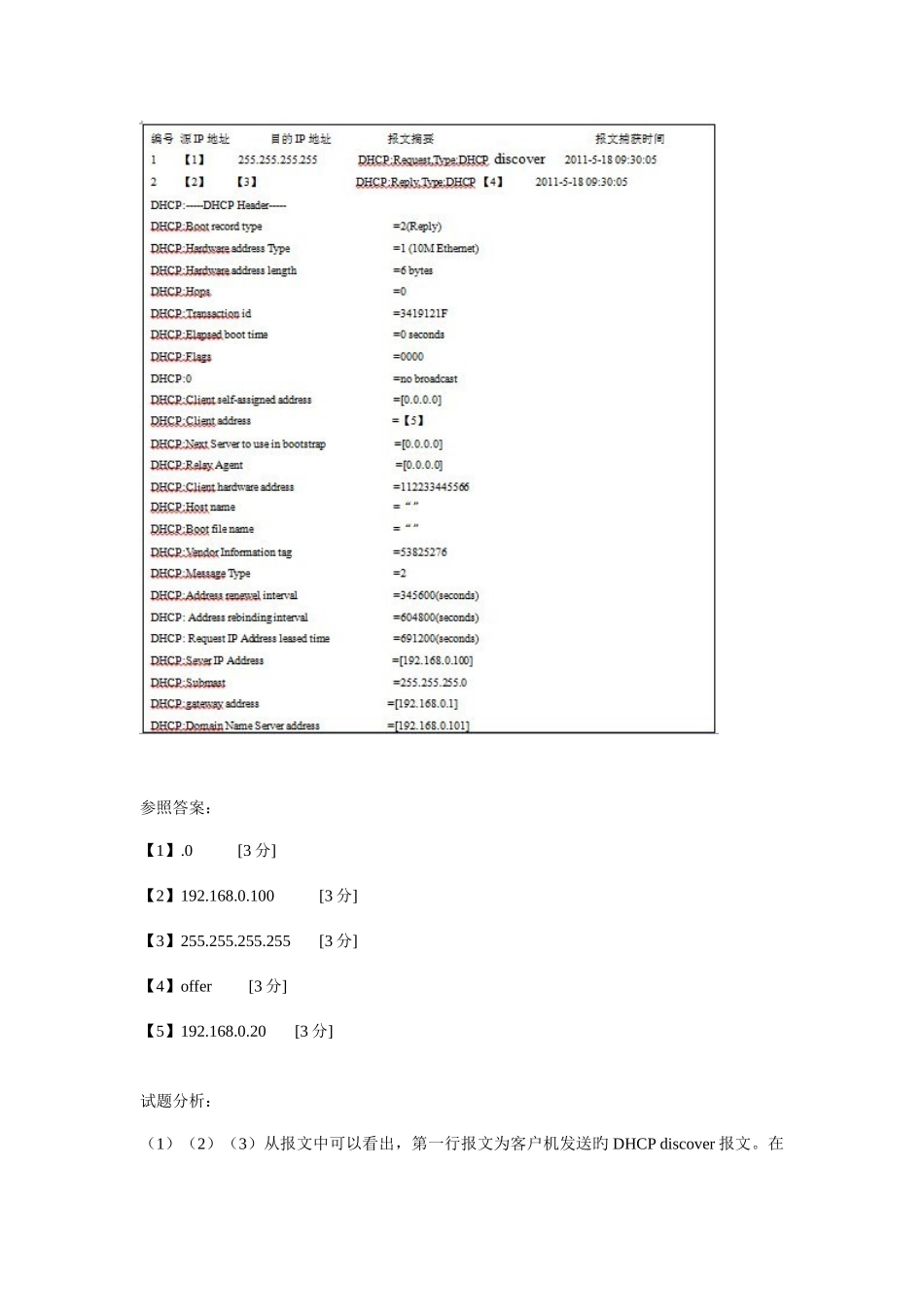 2025年网络工程师第套下午试题及解析_第2页