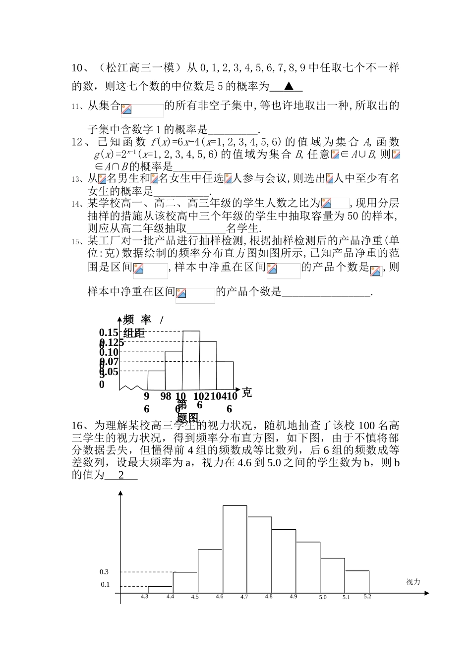 2025年高三数学知识点优题精练_第2页