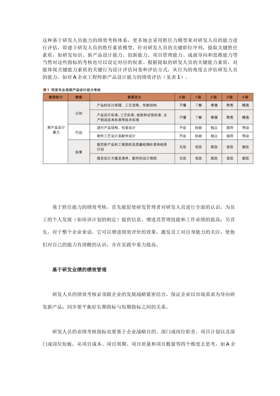 2025年研发人员考核的四大难题_第3页