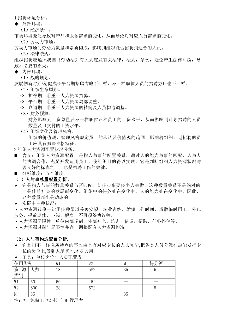 2025年经济管理人力资源管理师第二讲招聘和人员配置制度_第2页