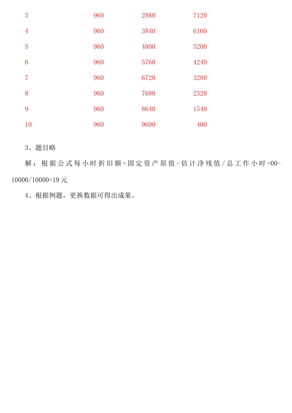 2025年电大工程经济与管理形成性考核册作业二计算题部分_第2页