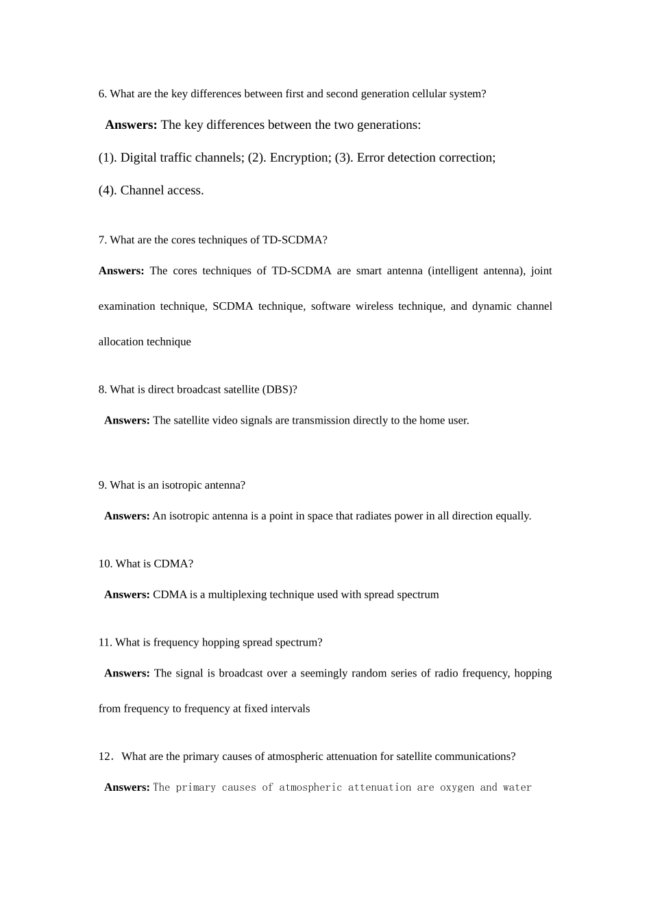 2025年移动通信试题库_第2页