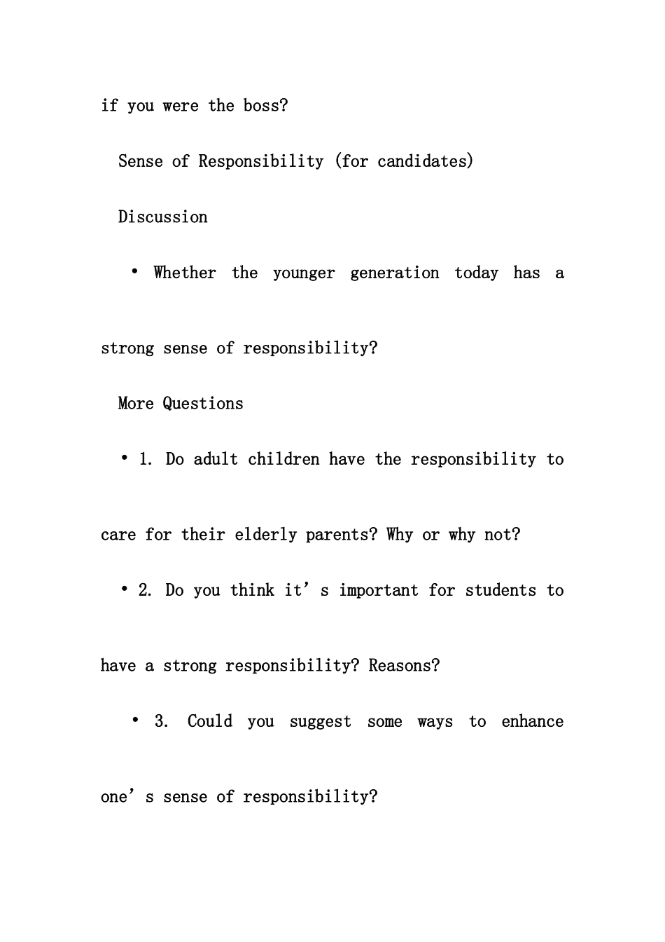 2025年大学英语六级口语考试全真练习题_第2页