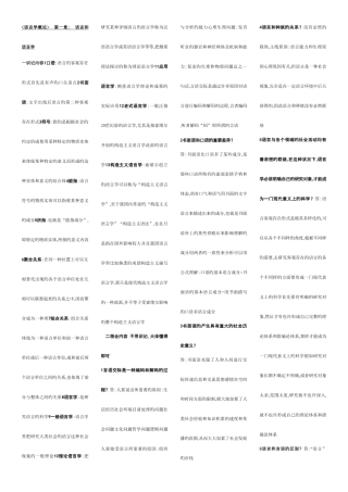2025年语言学概论自学考试最全