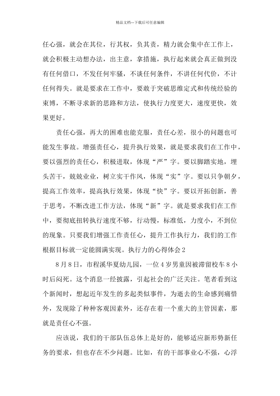 执行力的心得体会200字_第2页