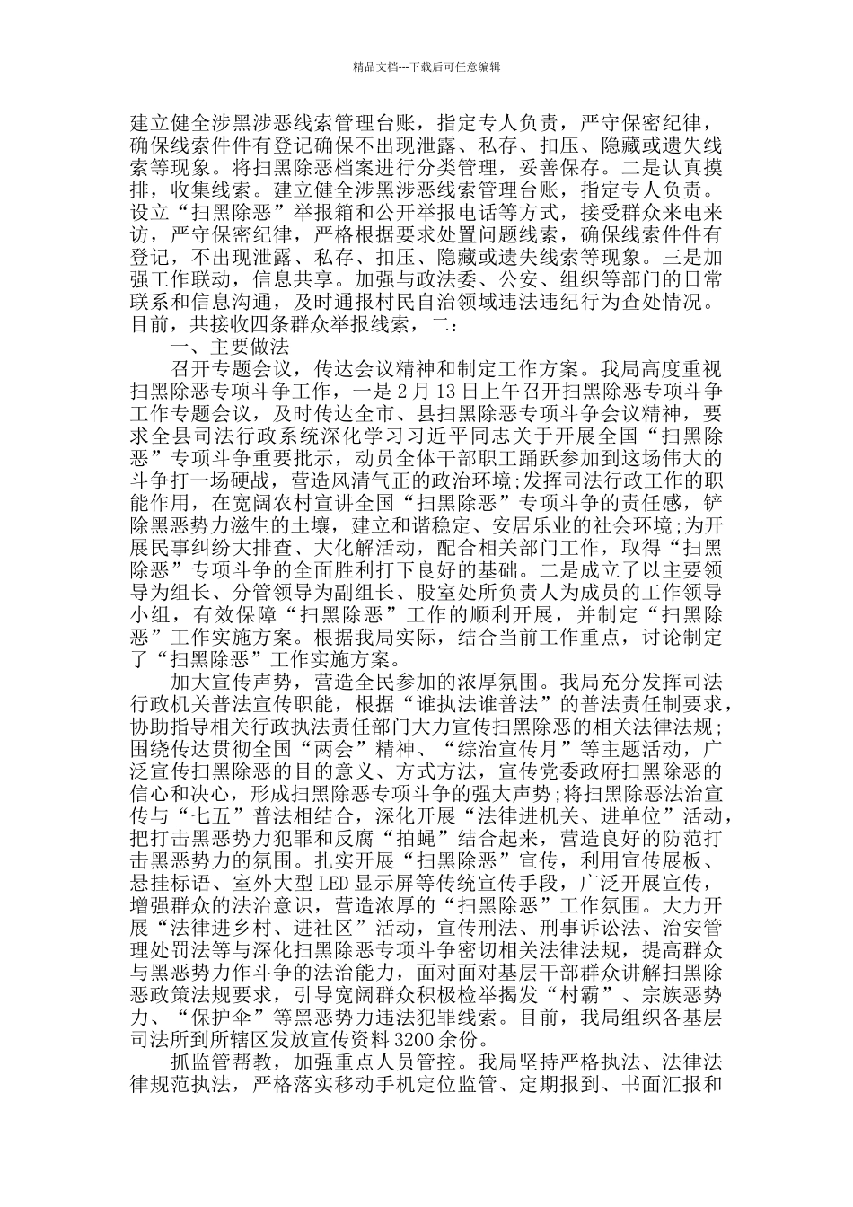 扫黑除恶专项斗争工作专题会议_第2页