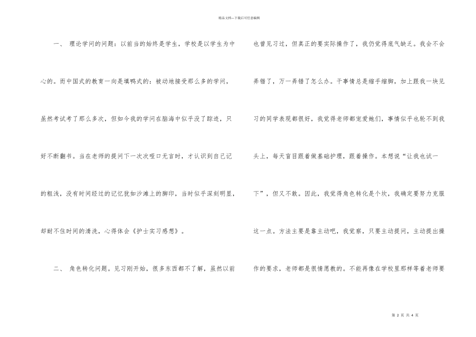 护士实习个人总结精编_第2页