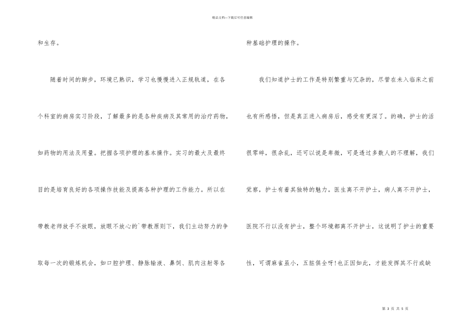 护士护理毕业实习总结_第3页