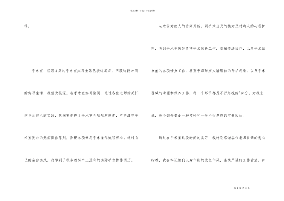 护士自我总结鉴定简洁_第2页