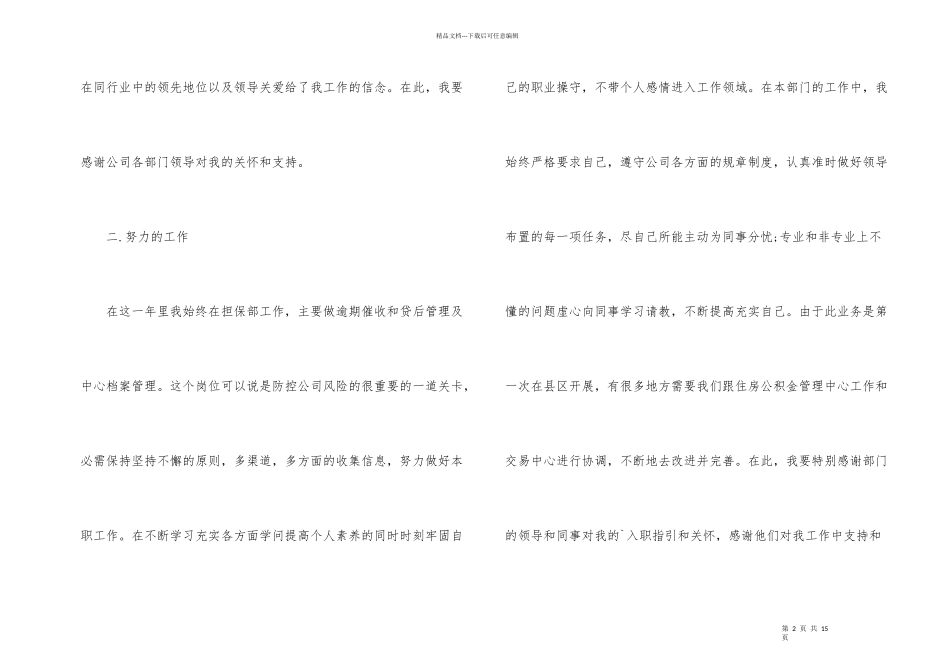 担保公司年终工作总结_第2页