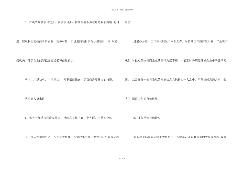 招商引资调研报告_第2页