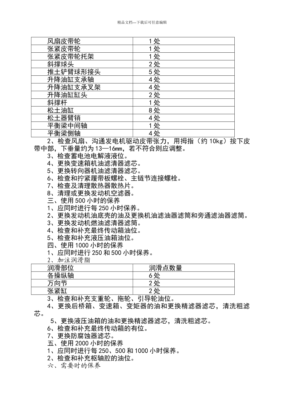 推土机的保养与维护_第2页