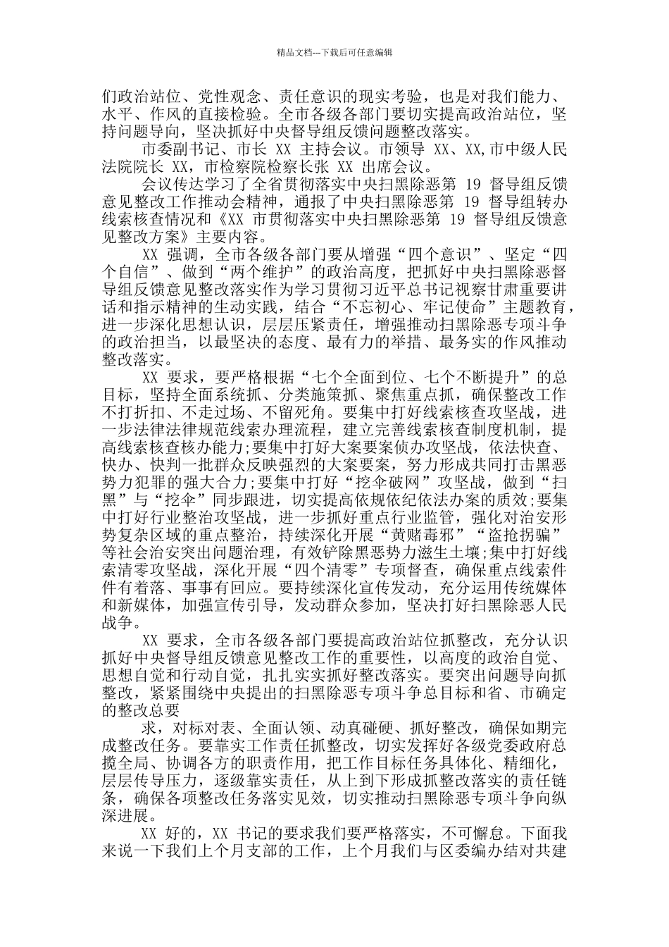 支委会会议记录_第3页