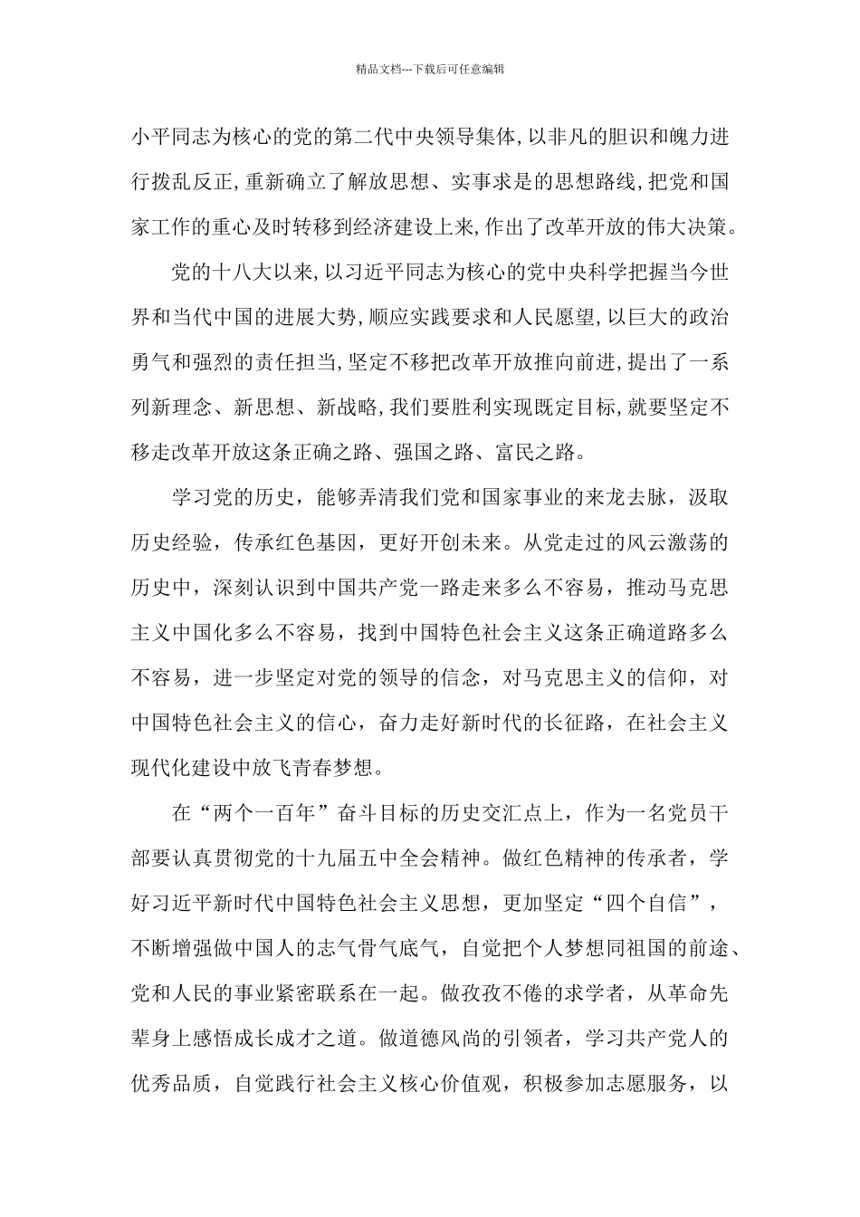 改革开放新时期历史研讨发言材料_第2页