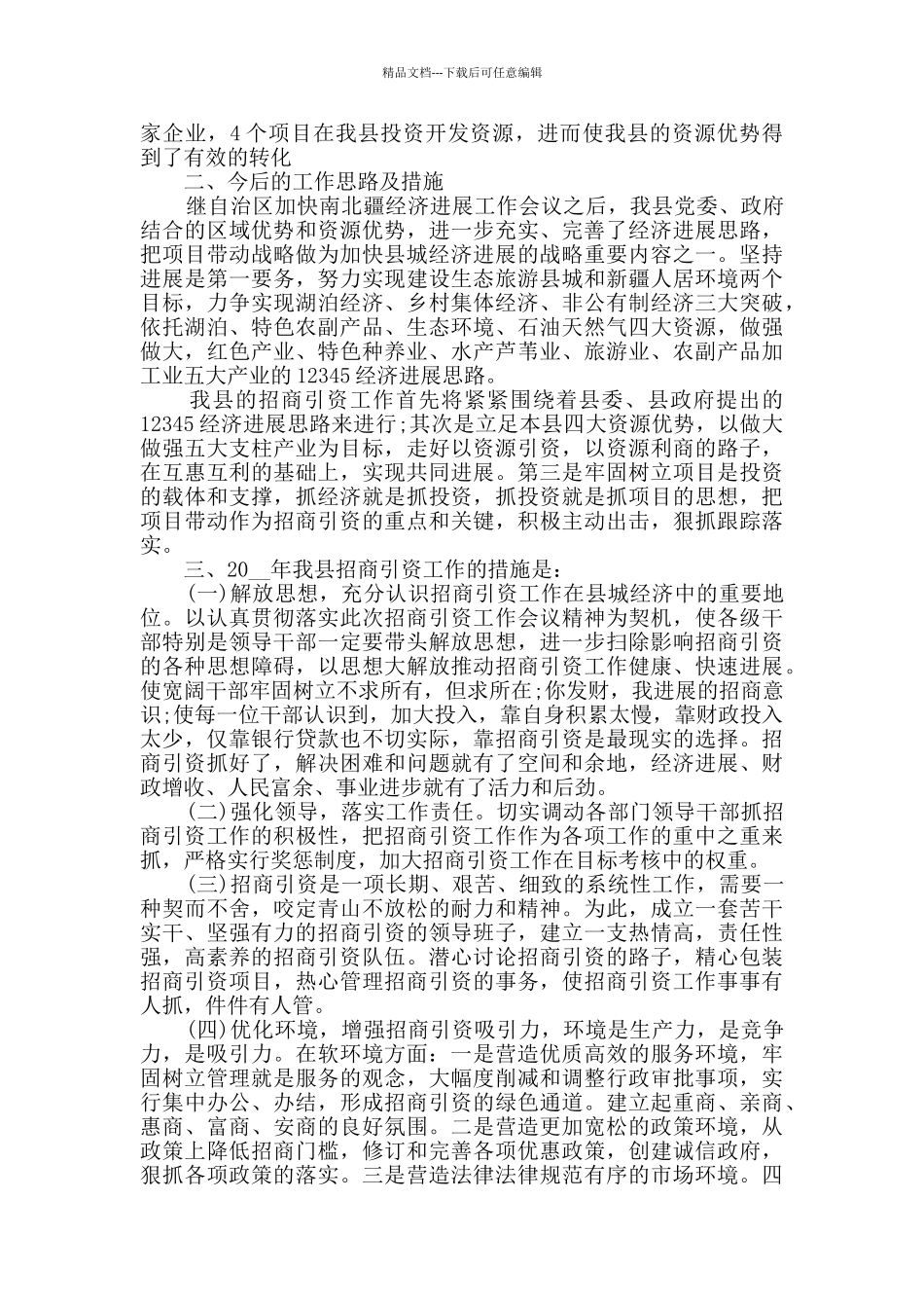 政府个人工作总结1000字范文_第3页