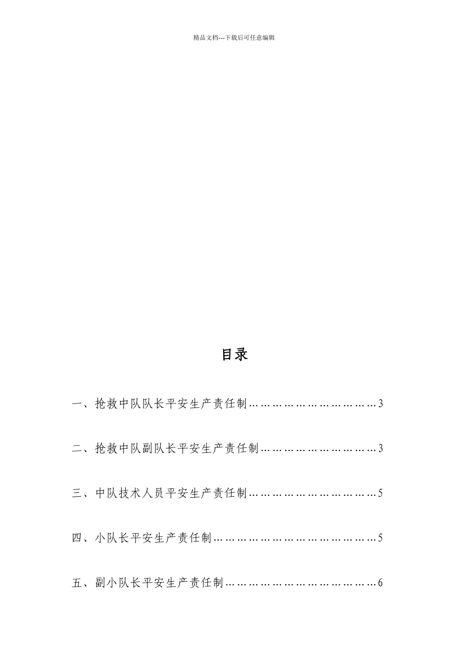 救护中队安全生产责任制大全_第2页