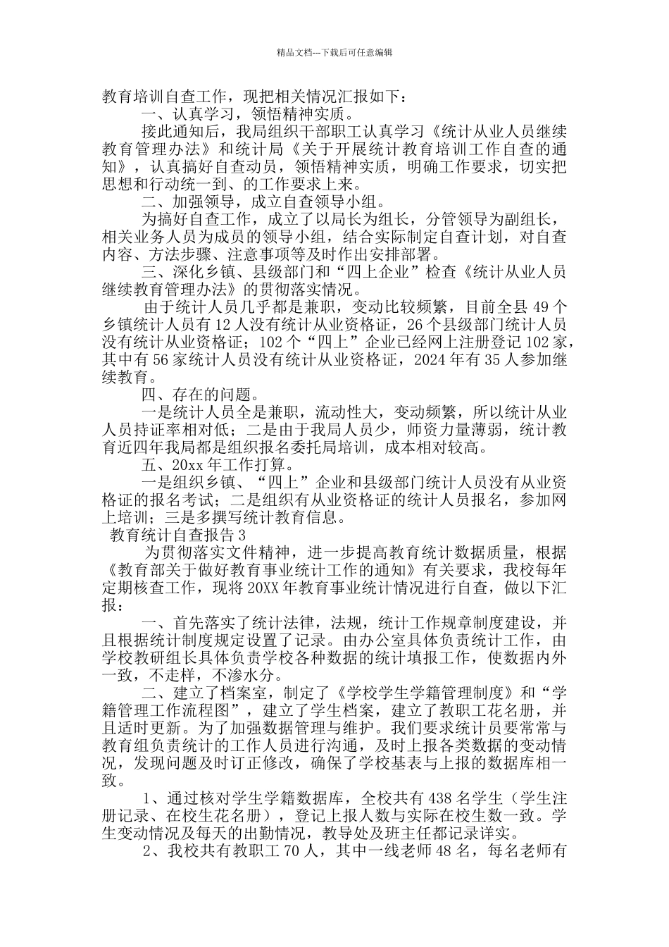 教育统计自查报告_第3页