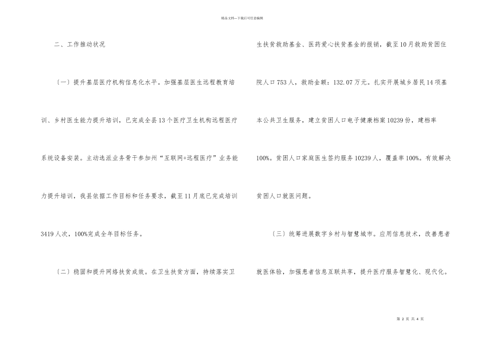 数字乡村重点任务工作总结_第2页