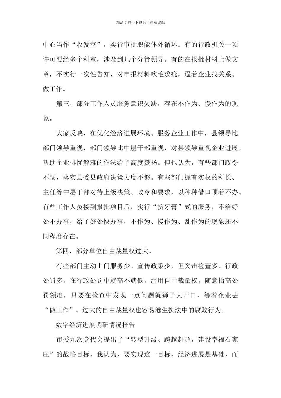 数字经济发展调研情况报告_第3页