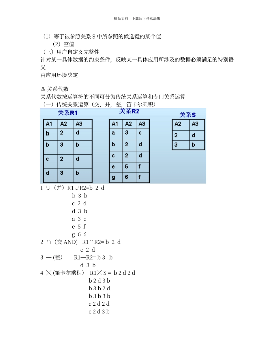 数据库基础知识个人整理版_第3页