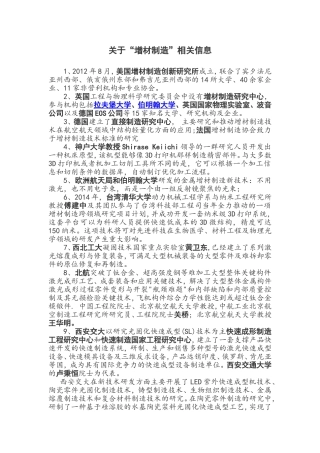 增材制造资料
