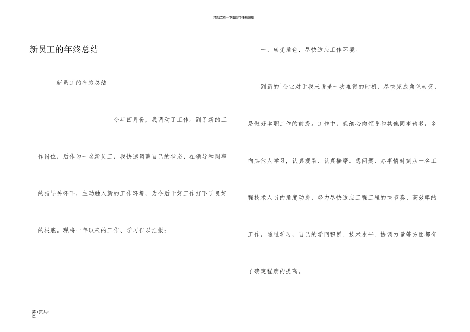 新员工的年终总结_第1页
