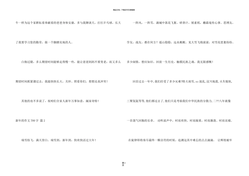 新年700字锦集5篇_第3页