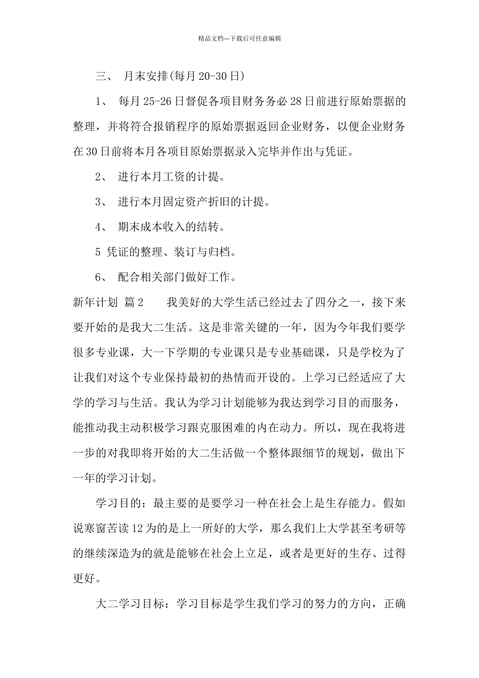 新年计划七篇_第2页