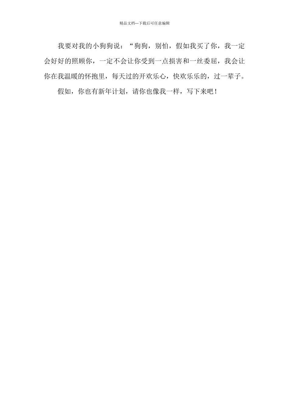 新年计划作文300字汇编三篇_第3页