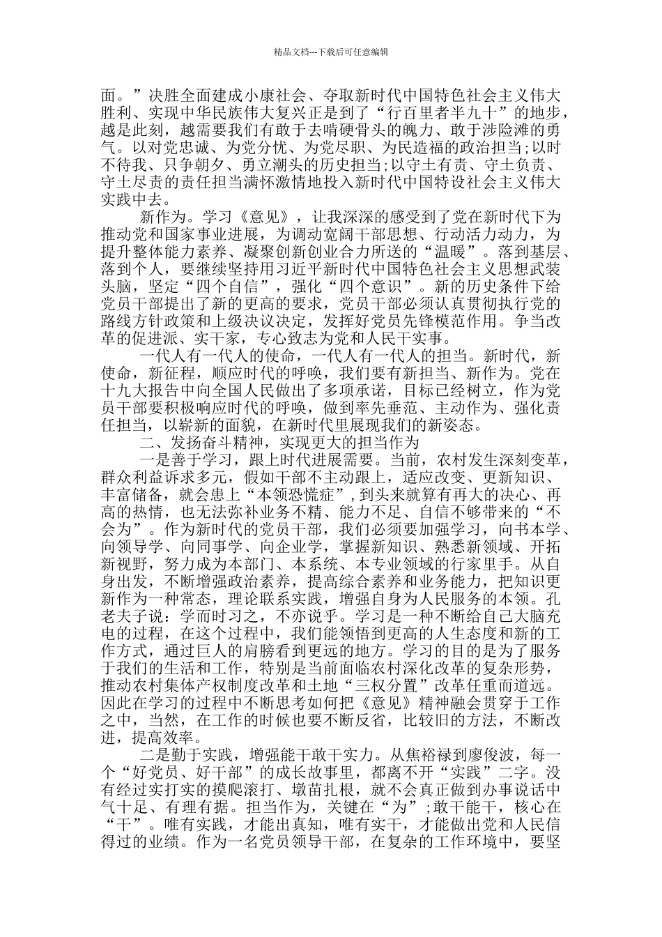 新时代新担当新作为心得_第3页