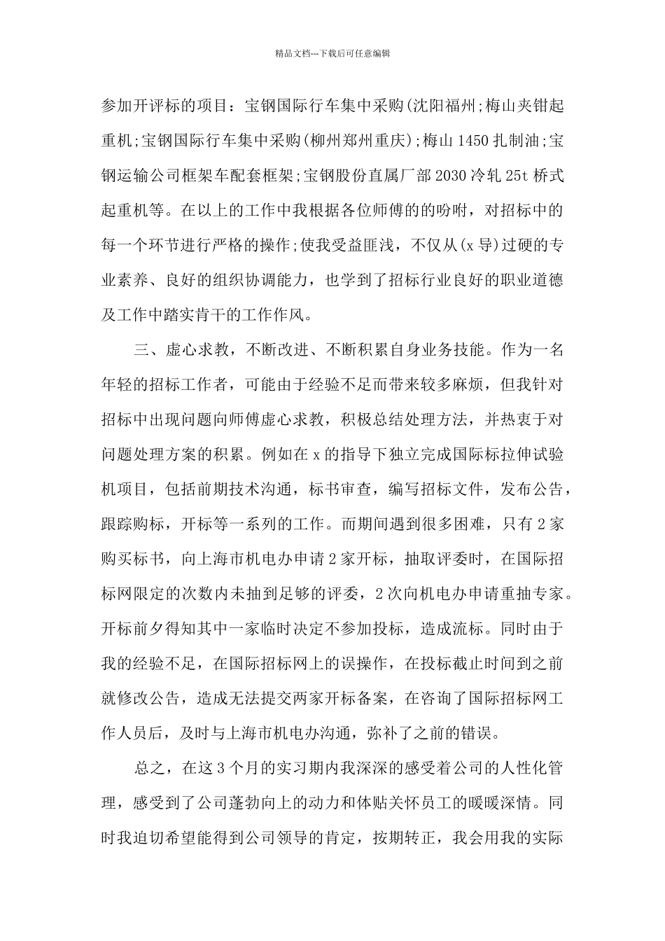 新版新员工试用期转正工作总结2024_第2页