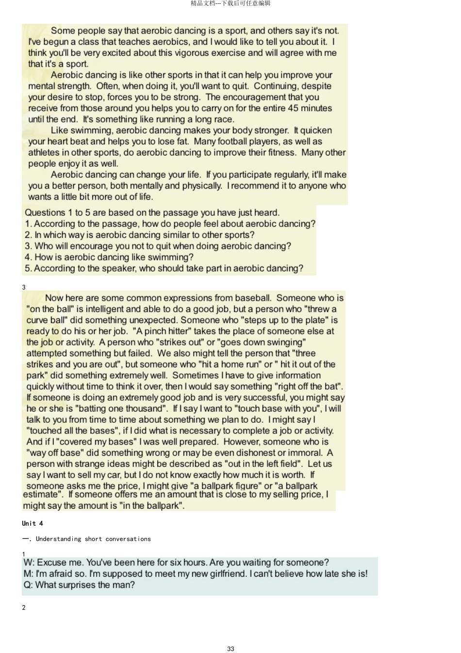 新视野大学英语听说教程2听力原文_第3页