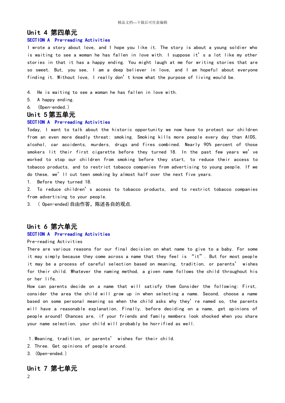 新视野大学英语读写教程第二册Pre_第2页