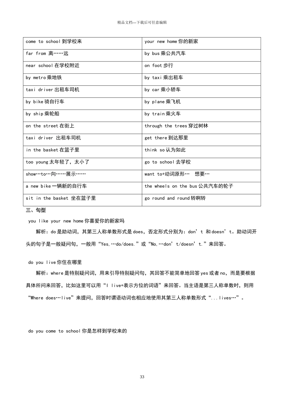 新译林小学英语5B五年级下册_第3页