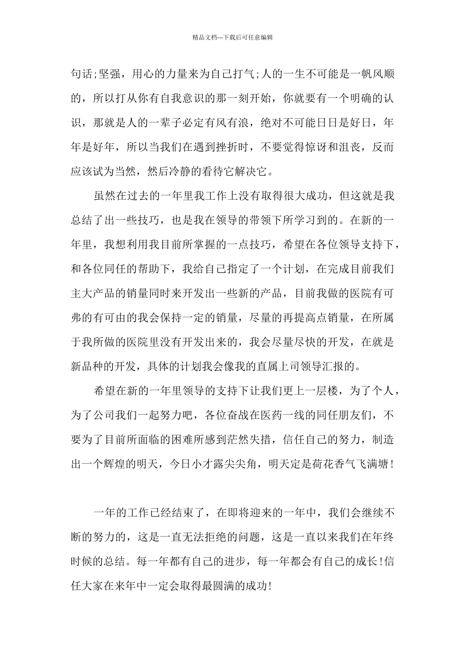 新销售的工作年终总结范文10篇_第3页