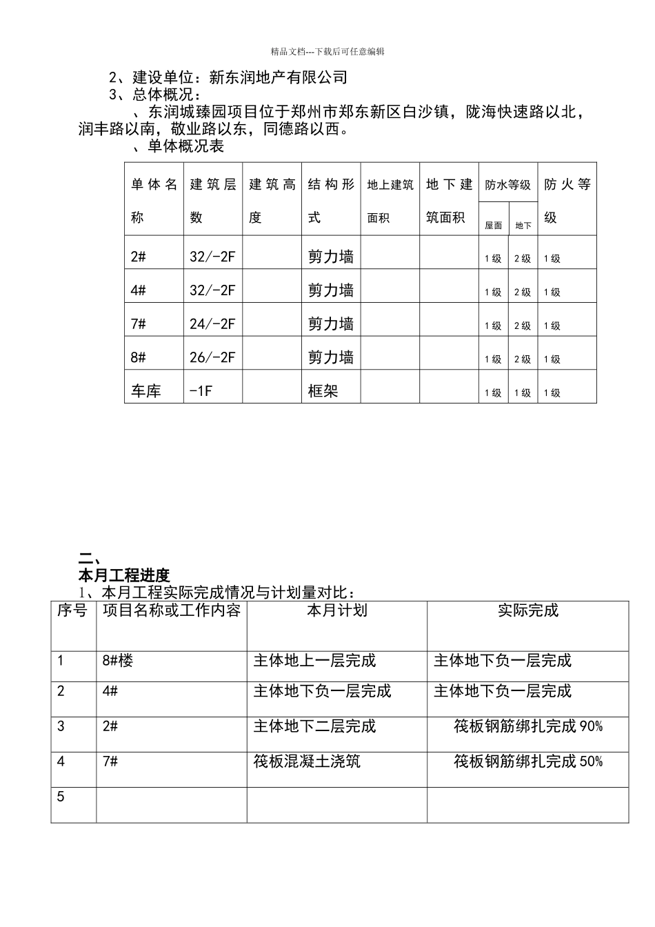 施工月报范本15510_第3页