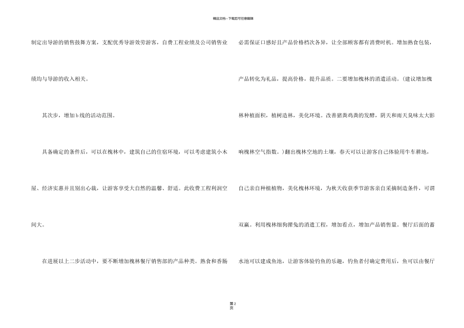 旅游公司新一年的工作计划_第2页
